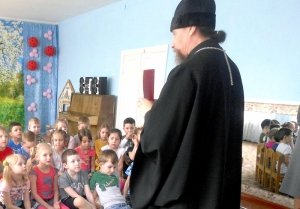 Мероприятие, посвященное празднику Преображения Господня, в детском саду № 49 ст. Запорожской