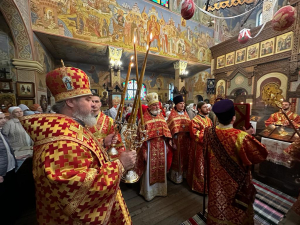 АНАПА. БОЖЕСТВЕННАЯ ЛИТУРГИЯ В НЕДЕЛЮ 3-Ю ПО ПАСХЕ, СВЯТЫХ ЖЕН-МИРОНОСИЦ В ХРАМЕ ПРЕПОДОБНОГО СЕРАФИМА САРОВСКОГО