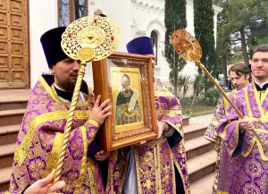 БОГОСЛУЖЕНИЕ В ДЕНЬ ПАМЯТИ СВЯЩЕННОМУЧЕНИКА ДИМИТРИЯ ПРЕСВИТЕРА ГЕЛЕНДЖИКСКОГО
