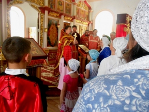 Престольный праздник в храме Святого Георгия Победоносца ст. Варениковской