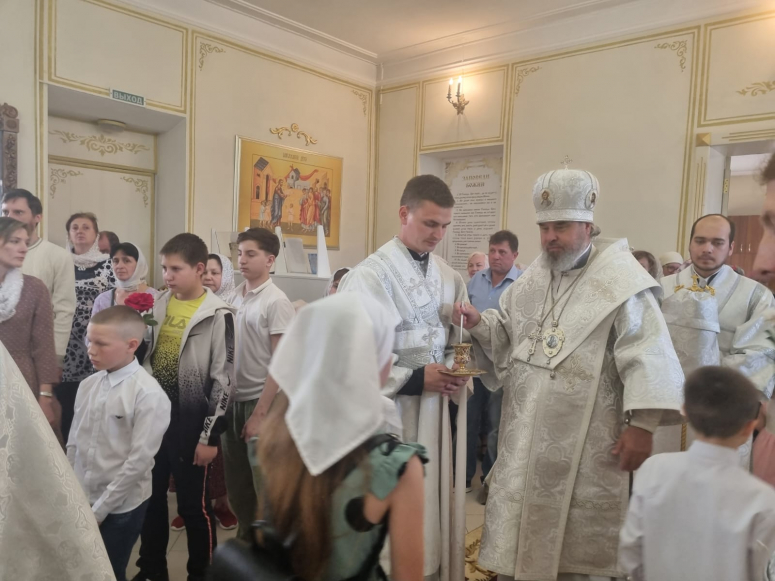РАЕВСКАЯ. ВСЕНОЩНОЕ БДЕНИЕ В ХРАМЕ СВЯТОГО ВОЗНЕСЕНИЯ ГОСПОДНЯ