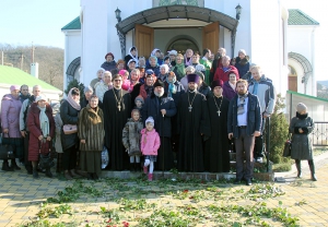 Престольный праздник храма святой блаженной Ксении Петербургской в селе Абрау-Дюрсо