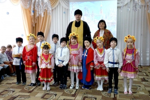 Священник посетил детский садик города Славянска-на-Кубани