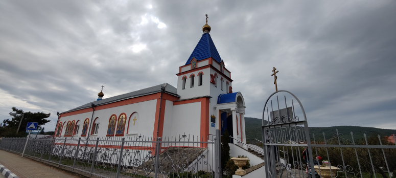 БОЖЕСТВЕННАЯ ЛИТУРГИЯ В СВЯТО ПАНТЕЛЕИМОНОВСКОМ ХРАМЕ СЕЛА КАБАРДИНКА