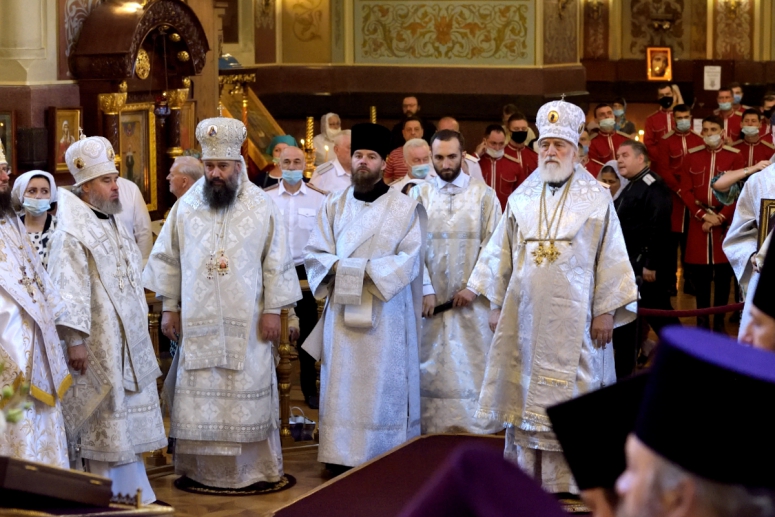 ПАНИХИДА ПО НОВОПРЕСТАВЛЕННОМУ МИТРОПОЛИТУ ИСИДОРУ