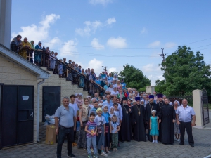 ПРЕСТОЛЬНЫЙ ПРАЗДНИК В ХРАМЕ ВСЕХ СВЯТЫХ СЕЛА ДЖИГИНКА