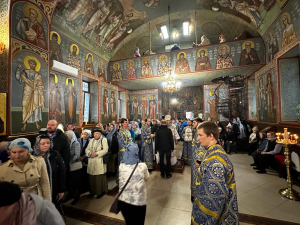НОВОРОССИЙСК. ВСЕНОЩНОЕ БДЕНИЕ В КАНУН ПРАЗДНИКА БЛАГОВЕЩЕНИЯ ПРЕСВЯТОЙ БОГОРОДИЦЫ