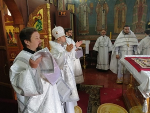 БОЖЕСТВЕННАЯ ЛИТУРГИЯ В В НЕДЕЛЮ 7-Ю ПО ПАСХЕ