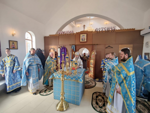 КРАСНЫЙ КУРГАН. ПРЕСТОЛЬНЫЙ ПРАЗДНИК ХРАМА ИВЕРСКОЙ ИКОНЫ БОЖИЕЙ МАТЕРИ