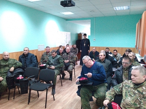 Годовой отчетный сбор казачьего общества Восточного района города Новороссийска