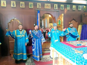 Божественная литургия в Неделю 14-ю по Пятидесятнице, пред Воздвижением