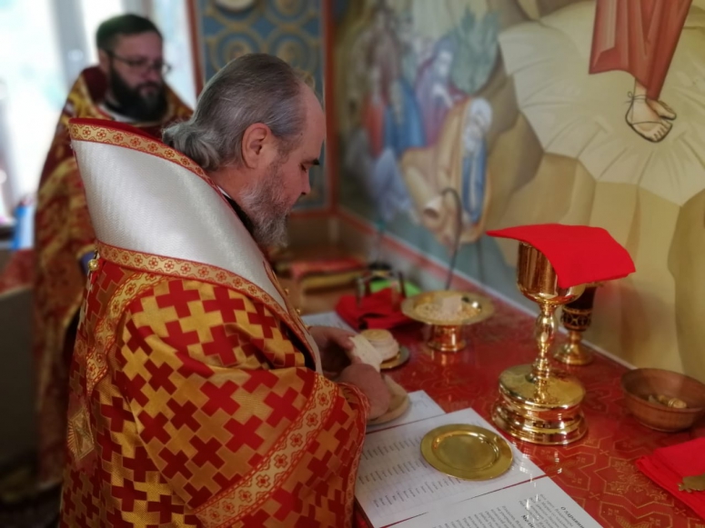 БОЖЕСТВЕННАЯ ЛИТУРГИЯ В НЕДЕЛЮ 5-Ю ПО ПАСХЕ