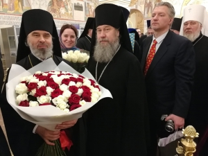 В 10-ю годовщину интронизации Святейшего Патриарха Кирилла в Храме Христа Спасителя совершена Литургия