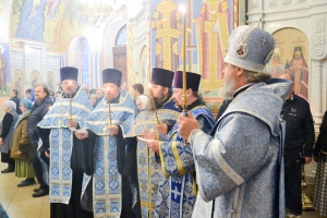 ВСЕНОЩНОЕ БДЕНИЕ В КАНУН ПРАЗДНИКА СРЕТЕНИЕ ГОСПОДА БОГА И СПАСА НАШЕГО ИИСУСА ХРИСТА