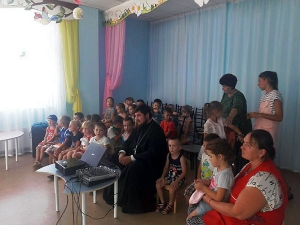 Беседа о дне Крещения Руси в детском саду с. Михайловский перевал