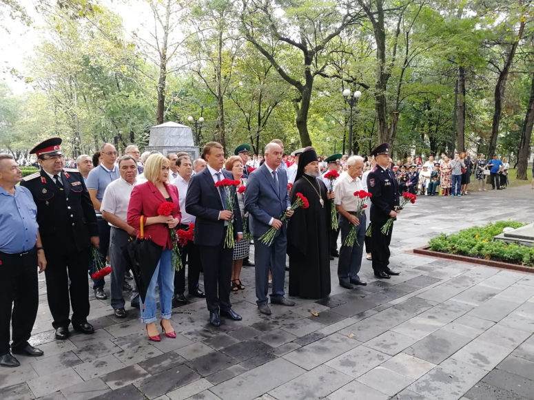 Митинг-реквием в городе-герое Новороссийск