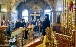 АРХИПО-ОСИПОВКА. ПРАЗДНОВАНИЕ СОБОРА ВСЕЛЕНСКИХ УЧИТЕЛЕЙ И СВЯТИТЕЛЕЙ ВАСИЛИЯ ВЕЛИКОГО, ГРИГОРИЯ БОГОСЛОВА И ИОАННА ЗЛАТОУСТОГО