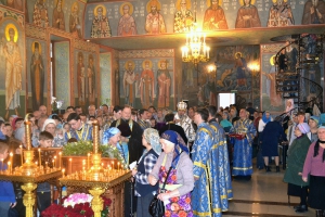 Всенощное бдение в канун праздника Благовещения Пресвятой Богородицы
