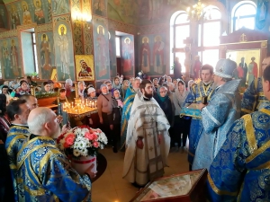 БОГОСЛУЖЕНИЕ В ПРАЗДНИК БЛАГОВЕЩЕНИЯ ПРЕСВЯТОЙ БОГОРОДИЦЫ