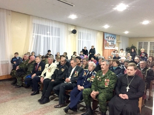 Священник принял участие в праздновании дня вывода войск из Афганистана