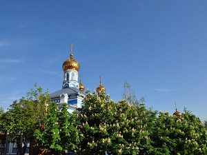 Всенощное бдение в Свято-Успенском кафедральном соборе города Новороссийск